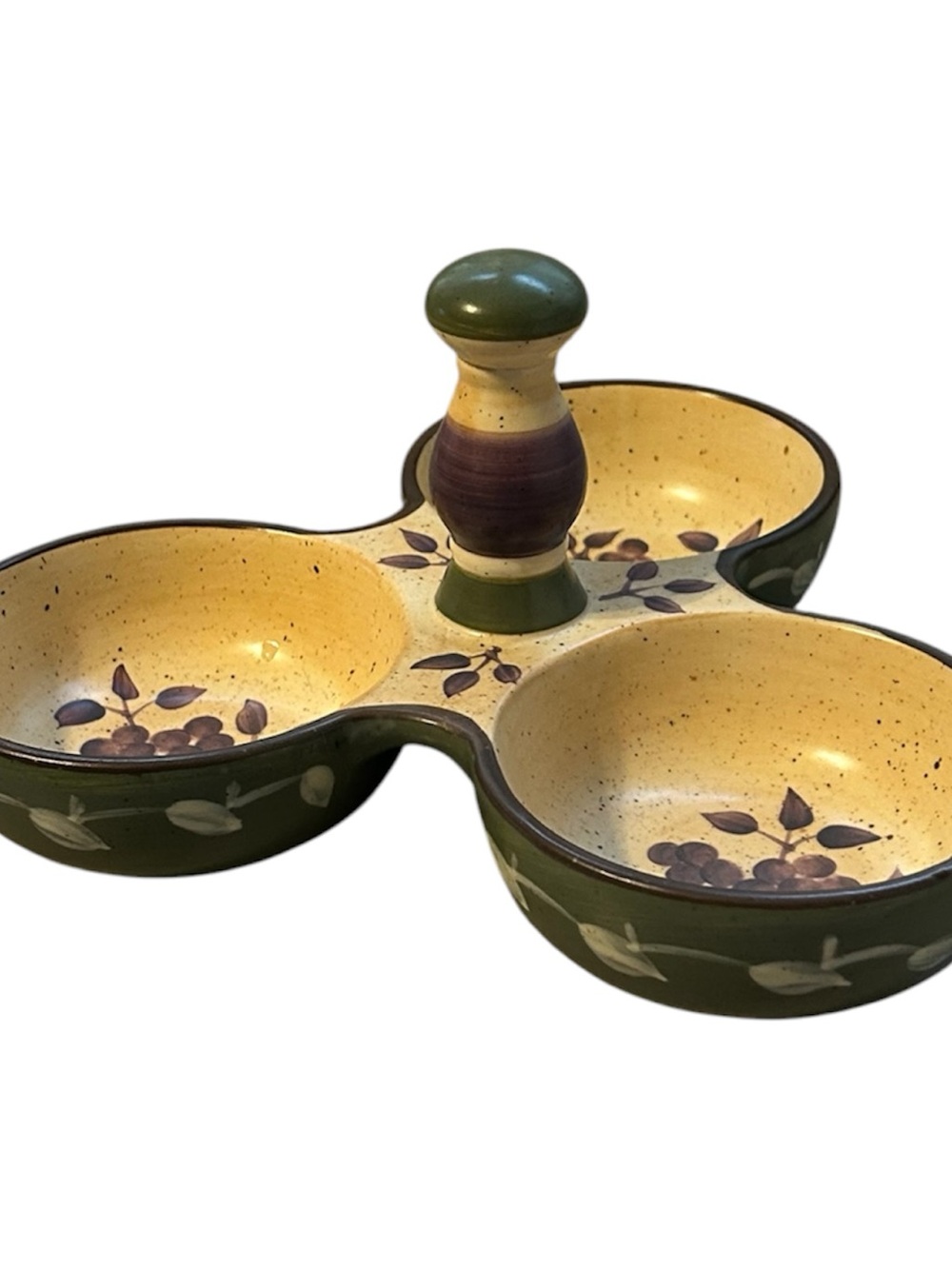 Enesco Julie Ueland Condiment/Snack Divided Tray